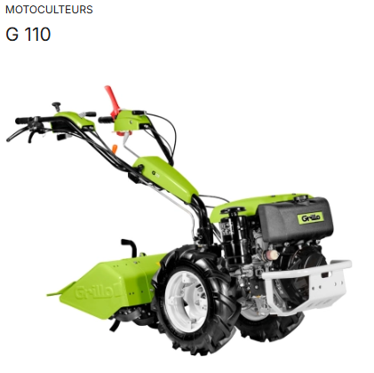 Motoculteur G131 - G110 - G107 — 2